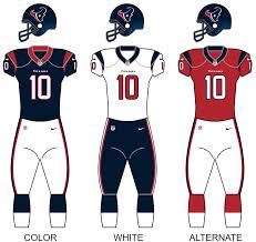 The official texans pro shop on nfl shop has all the authentic houston jerseys, hats, tees, apparel and don the official team colors of the houston texans uniforms of deep steel blue, battle red. Houston Texans Wikipedia
