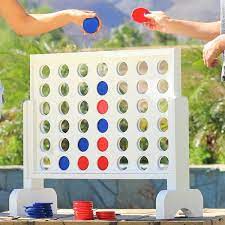 4 In A Row Giant Board Game Giant Games Yard Games Board Games