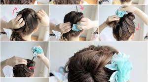 I love to curl my short hair. How To Diy Easy Bun Hairstyle Using Chopstick
