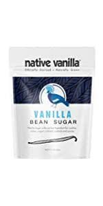 Vaniglia bourbon dell'isola di reunion vaniglia tahiti della omonima isola vaniglia tahitensis della papua nuova guinea. Zucchero Alla Bacca Di Vaniglia Native Vanilla Fatto Con Baccelli Di Vaniglia Premium Per Gli Chef E La Cucina Casalinga La Cottura E La Preparazione Di Dolci 340