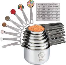 Maybe you would like to learn more about one of these? Stainless Steel Measuring Cups And Spoons Set Manny S Choice Pure Italian European Foods