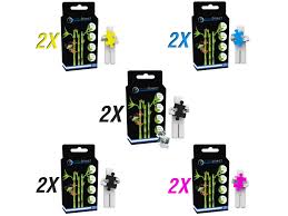 Cartouche hp hp photosmart 5520 : Pack De Dix Cartouches D Encre 4 Noir Cb322ee 290 Pages 2 Cyan Cb323ee 2 Magenta
