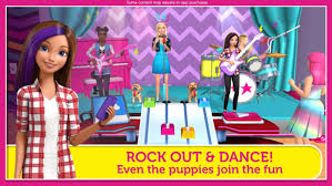 También hay juegos de barbie de pc educativos, de maquillaje, peinado, aventuras, rompecabezas, baile, fiesta y hasta con puzles numéricos y animales o barbie: Barbie Dreamhouse Adventures Para Android Descargar