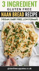 Gluten Free Naan Bread Recipe Using 3 Ingredients Vegan Low Fodmap Recipe In 2020 Naan Bread Gluten Free Naan Bread Recipes With Naan Bread