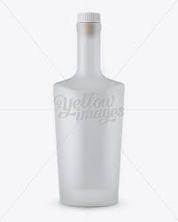Download Frosted Glass Vodka Bottle W Bung Mockup Front View In Bottle Mockups On Yellow Images Object Mockups PSD Mockup Templates
