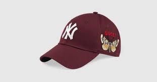 Gucci Baseball Cap With Ny Yankees Patch Hats For Men Gucci Hat Baseball Cap