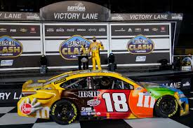 Nascar issues a different rule book for each racing series; Kyle Busch Celebrates In Victory Lane After Winning The Nascar Clash Auto Race At Daytona Inter Las Vegas Review Journal