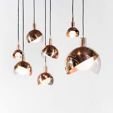 modern glass lampshade pendant light