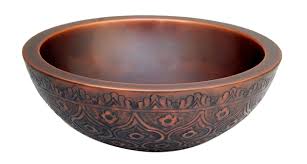 copper vessel bathroom sinks