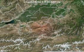 Informe Sismo Terremoto Moderado Mag 4 8 Kadamjaiskiy Raion 22 Km Ssw Of Fergana Uzbekistan Saturday 26 Dec 2020 9 Reportes De Los Usuarios Volcanodiscovery
