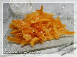 Ecorces D Oranges Confites Recettes De Cuisine Recette Gourmande Recette Orange