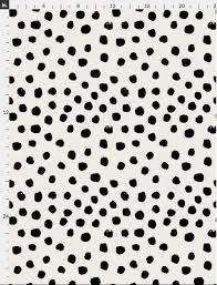 Black And White Polka Dot Wallpaper In Room Pin On Art