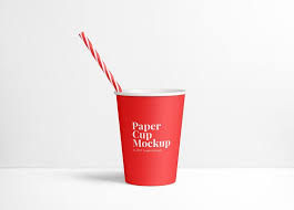 Download Maket Bumazhnogo Stakanchika S Trubochkoj Paper Cup Mockup Mockup Of A Paper Cup With A Straw A Fully Layered Psd File Change The Print Paper Cup Mockup Cup PSD Mockup Templates