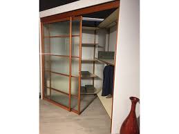 Inoltre l'altezza ad ora è fino a soffitto quindi 280cm circa e larghezza di 120cm. Cabina Armadio Con Porte Scorrevoli Ciliegio E Acidato Rimadesio
