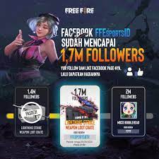 Kini, akun ig ff sendiri masih mencapai 8.5 juta followers. Hi Survivors Facebook Milestone Free Fire Esports Id Facebook