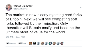 Sec chair jay clayton has clarified that bitcoin is not a security. How Soft Forks Might Work Or Fail By Tamas Blummer Medium
