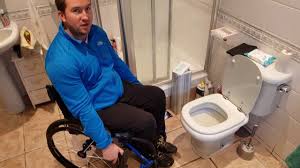 Then when i was sitting there waiting for my coffee to cool i the bathroom door opens. Paraplegic Wheelchair Transfer To Toilet How To Youtube