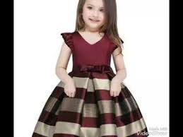فساتين بنات صغار لموضةربيع وصيف 2018 De Tres Jolies Robes Pour Les Filles Youtube Girls Formal Dresses Girls Striped Dress Kids Party Dresses