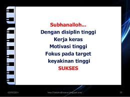 Motivasi Sukses Ujian Nasional 2014