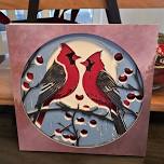 Paper Art: Cardinals