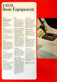 Pin Van Mercedes Benz W107 World Op Brochure 450 Sl Gb Oldtimers