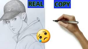 Doms ( zoom ultimate dark ) (2) blending stump (you can use paint brush, tissue paper. Recreation Farjana Drawing Academy How To Draw A Boy With Cap For Beginners Pencil Sketch Youtube