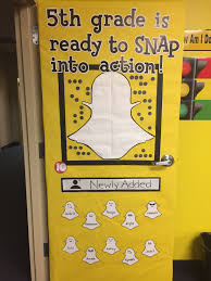 We Re Back In School My Snapchat Theme For The Classroom Door Is A Hit With The Kids And Parents Emoji Classroom Emoji Classroom Theme Classroom Door