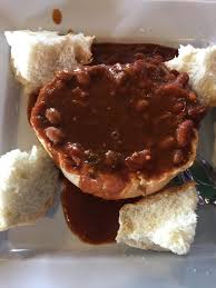 Vegan At Mcalister S The Veggie Chili In A Bread Bowl Vegan Veggie Chili Food Soup Recipes
