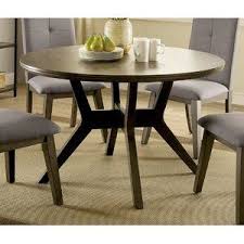 Badillo 5 Piece Dining Set Grey Round Dining Table Mid Century Modern Dining Table Round Round Dining Table Modern