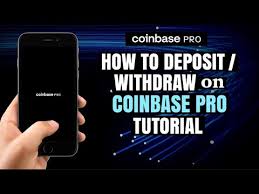Learn how to complete identity verification when you're using the coinbase mobile app. How To Deposit Or Withdraw On Coinbase Pro Exchange Bitcoin App Tutorial Youtube