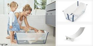 Flexi bath is really a secure, clean and environmentally responsible product. Stokke Flexi Bath Foldable Baby Bath For Both At Home And Traveling Tuvie