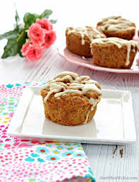 I just brought my beloved carrot cake to the breakfast table. Carrot Cake Muffins Gluten Free Vegan Refined Sugar Free
