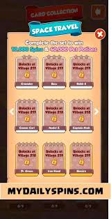 Coin Master Card Set List Names Rewards And Levels Mydailyspins Com Card Set Cards Coins