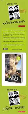 Trier/berlin viel zu lange hat es gedauert. Die Kanguru Chroniken Kanguru 1 Live Und Ungekurzt 4 Cds Die Kanguru Chroniken Chronik Kanguruh Chroniken