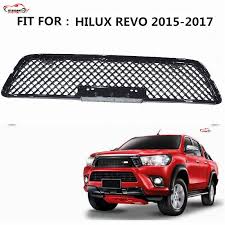 Citycarauto Grill Pickup Truck Front Grill Cover Down Grille Fit For Toyota Hilux Revo Sr5 M70 M80 2015 2017 Downside Gri Front Grill Pickup Trucks Grill Cover