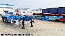 Tri Axle 40 Ft Skeleton Trailer