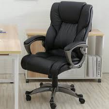 Inglestone Common Faux Leather Executive Chair Black Office Chair High Back Office Chair Office Chair