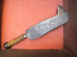 Serpe Sickle Antique French Ash Handle Primitive Tool Winemaker Sickle Vigneron Mains Et Faucille