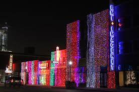 Looking Up Looking Down City Lights And Sights In Oklahoma City Lights Lights Sights