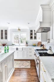 To Bring Some Mediterranean Style To Your Kitchen Incorporate In Action Colors Rustic Hardware An U Shaped Kitchen Cabinets Kitchen Flooring U Shaped Kitchen