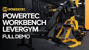 Powertec Workbench Levergym Full Exercise List Equipment