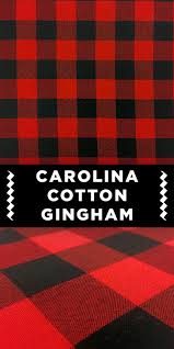 Black And White Checkered Fabric Australia Large Pattern Carolina Cotton Gingham In Red And Black 1 Gingham Cotton Fall Fabric Gingham