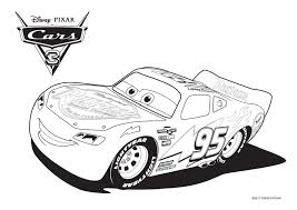 La voiture qui parle de cars dans une course poursuite à dessiner avec vos couleurs waouo.com un site pour les enfants avec des activités manuelles, comme le coloriage à imprimer et des petits jeux en ligne. Coloriage Cars 3 A Imprimer