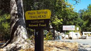 Cleveland National Forest Silverado Canyon Maple Springs