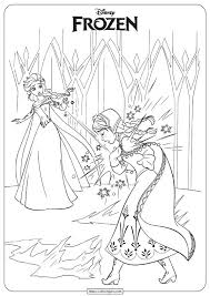 Free, printable coloring pages for adults that are not only fun but extremely relaxing. Printable Frozen Elsa And Anna Coloring Page