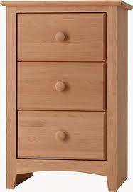 Alder 3 Drawer Nightstand Unfinished Furniture Of New Jersey New York And Pennsylvania Offering Wo Painted Night Stands Unfinished Furniture Wood Nightstand