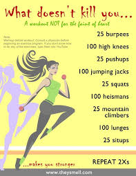 Get moving and get grooving. What Doesn T Kill You Full Body Workout Routine Extreme Workouts Full Body Workout Routine Fitness Body