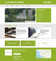 Mairie De La Foret Sur Sevre Mairie Creation De Site Web Site Internet