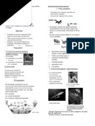 Refer to various activities in module 1 hebat science (ecosystem).introduce. Notes Form 2 Chapter 4 Ecosystem Environmental Science
