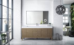 linear 72 single vanity, white washed